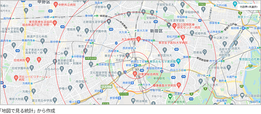 地図で見る統計