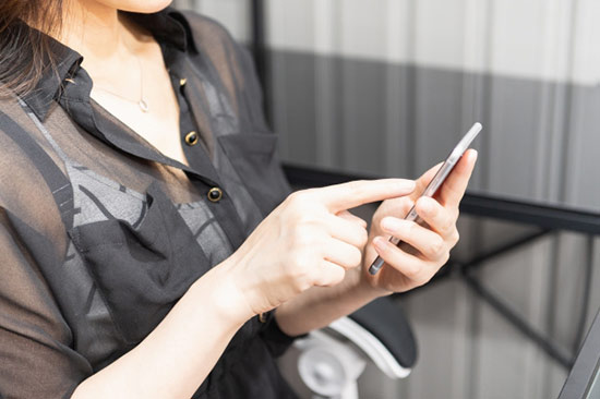 LINEなら予約をとるのにも便利!