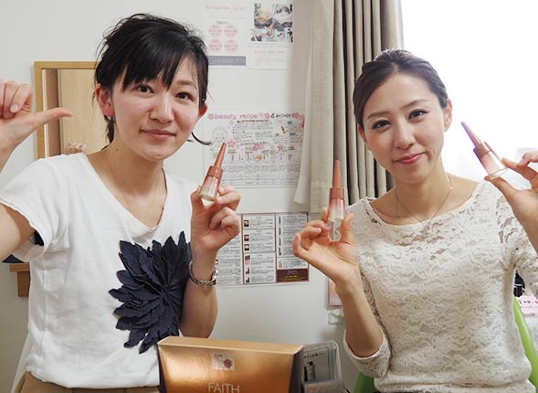 スキンケアだけじゃなく「内面」も教えられて