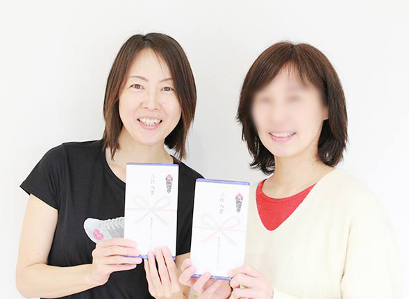 通い始めてまだ1年なのに、賞をもらえるなんて